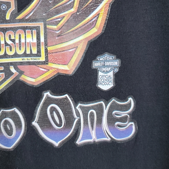 VTG 1982 Harley Davidson Motorcycles West Germany TShirt SOVIET Era Eagle M RARE - Picture 4 of 10